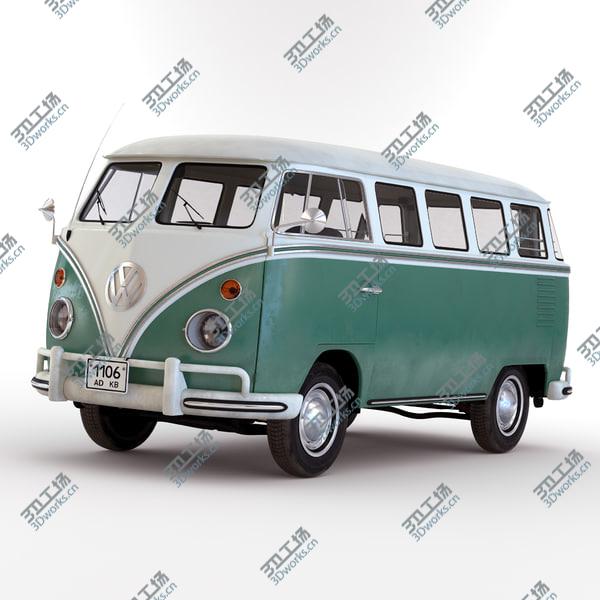 images/goods_img/20210312/Volkswagen Type 2 Green Simple Interior/1.jpg